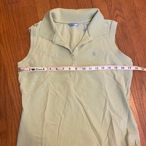 2 IZOD collared tank tops